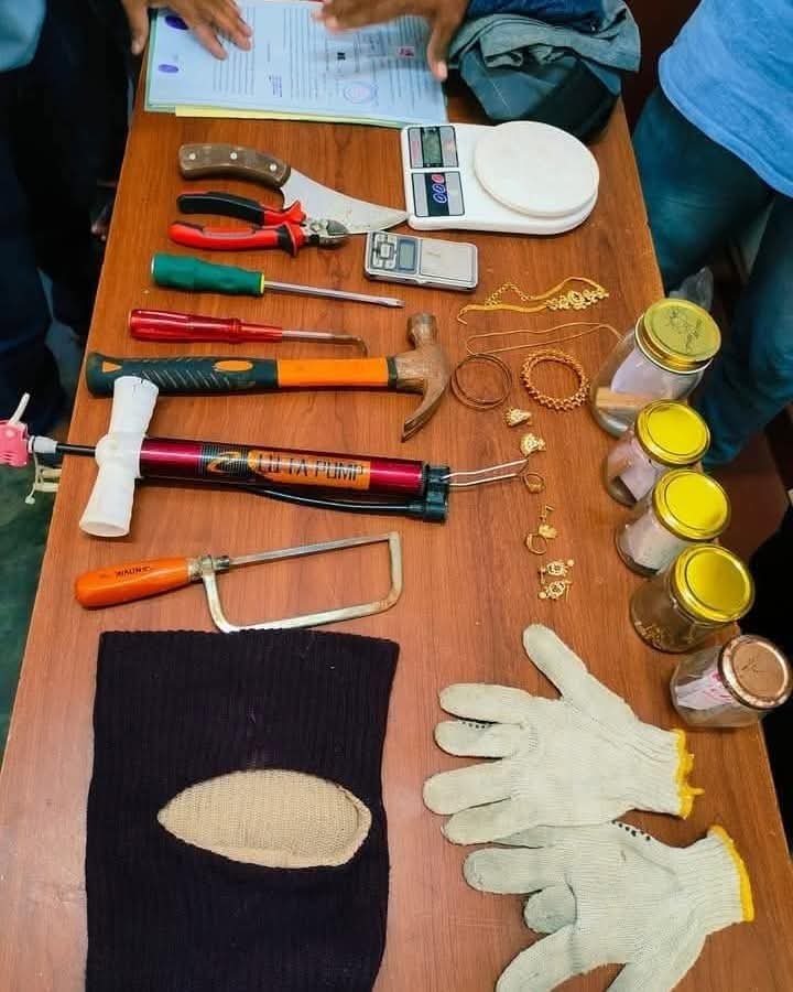 யாழில் அண்மைக்காலமாக கலக்கிய திருடன் குற்றத்தடுப்பு பிரிவால் அதிரடி கைது.