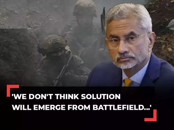 உக்ரேன் போருக்குத் அமைதிதீர்வுகாணும் முயற்சியில் ஈடுபட்டுள்ளோம்: ஜெய்சங்கர்.