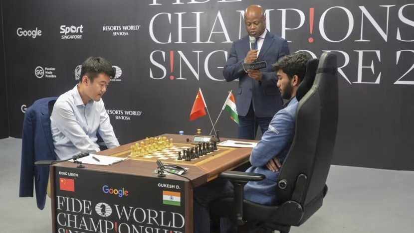 சதுரங்க வெற்றியாளர் குகேஷுக்கு  5 கோடி ரூபாய் பரிசு வழங்கிய தமிழக அரசு.