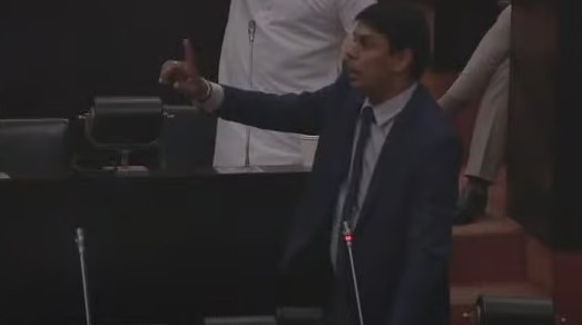 பாராளுமன்றத்தில் அர்ச்சுனாவை தாக்கியதாக குற்றஞ்சாட்டு