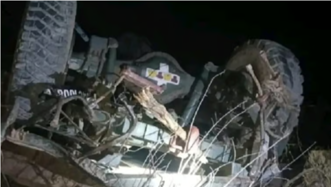 ஜம்மு – காஷ்மீரில் ராணுவ வீரர்கள் சென்ற வாகனம் விபத்துக்குள்ளானதில் 5 வீரர்கள் பலி!