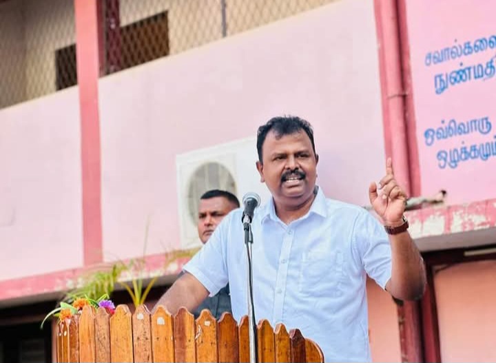 முன்னாள் வன்னி மாவட்ட நாடாளுமன்ற உறுப்பினர் கு.தீலிபன் கைது.