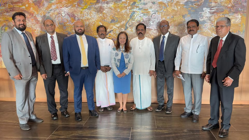 இலங்கைக்கு எதிரான ஜெனீவாத் தீர்மானத்தை நிறைவேற்ற அழுத்தம் வழங்குங்கள் : அமெரிக்கத் தூதுவரிடம் சிறீதரன் எம்.பி கோரிக்கை…!!!