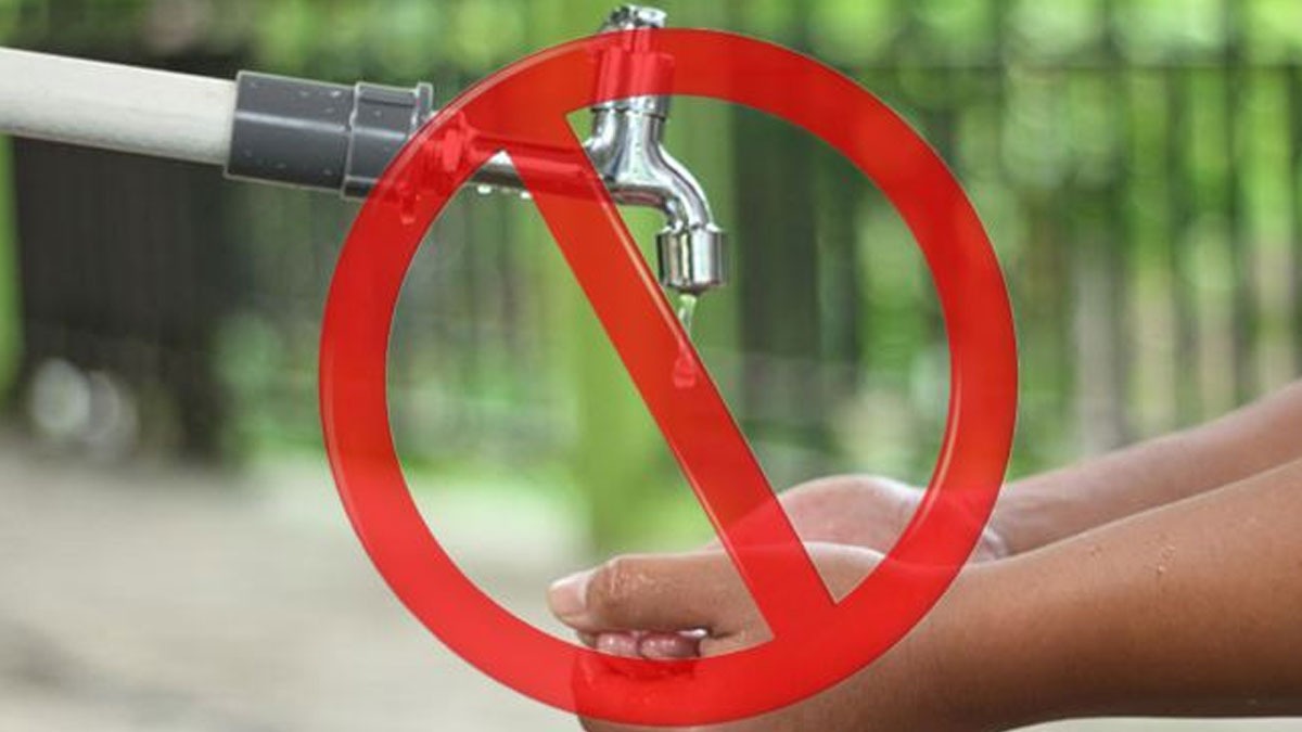 கொழும்பின் சில பகுதிகளில்  12 மணி நேர நீர் வெட்டு.