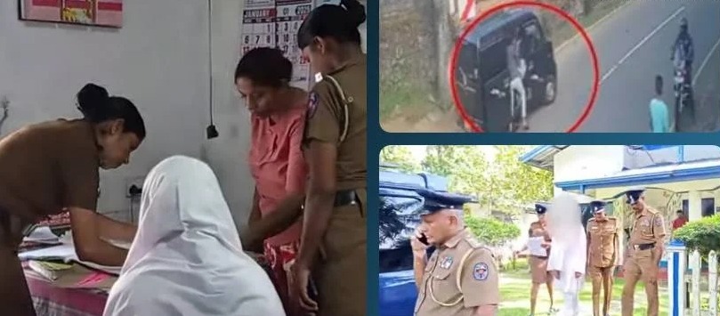 மாணவி கடத்தல் சந்தேகநபர்கள் கம்பளை நீதவான் நீதிமன்றத்தில் ஆஜர்படுத்தப்பட்டனர்.