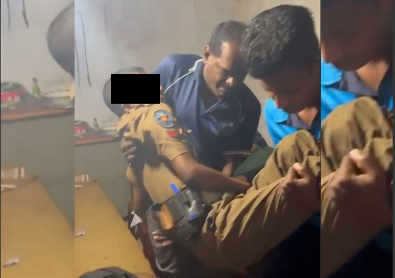 குடிபோதையில் தூங்கிய போலீஸ் சார்ஜென்ட் பணிநீக்கம் , இன்னொருவருக்கு இடமாற்றம்.