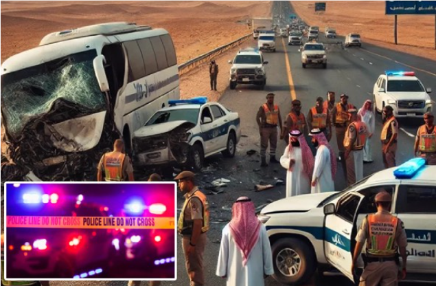 சவுதி அரேபியாவில் நடந்த சாலை விபத்தில் இந்தியாவைச் சேர்ந்த 9 பேர் பலி!