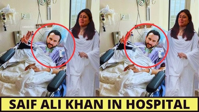 மருத்துவமனையில் Saif Ali Khan நலம்.