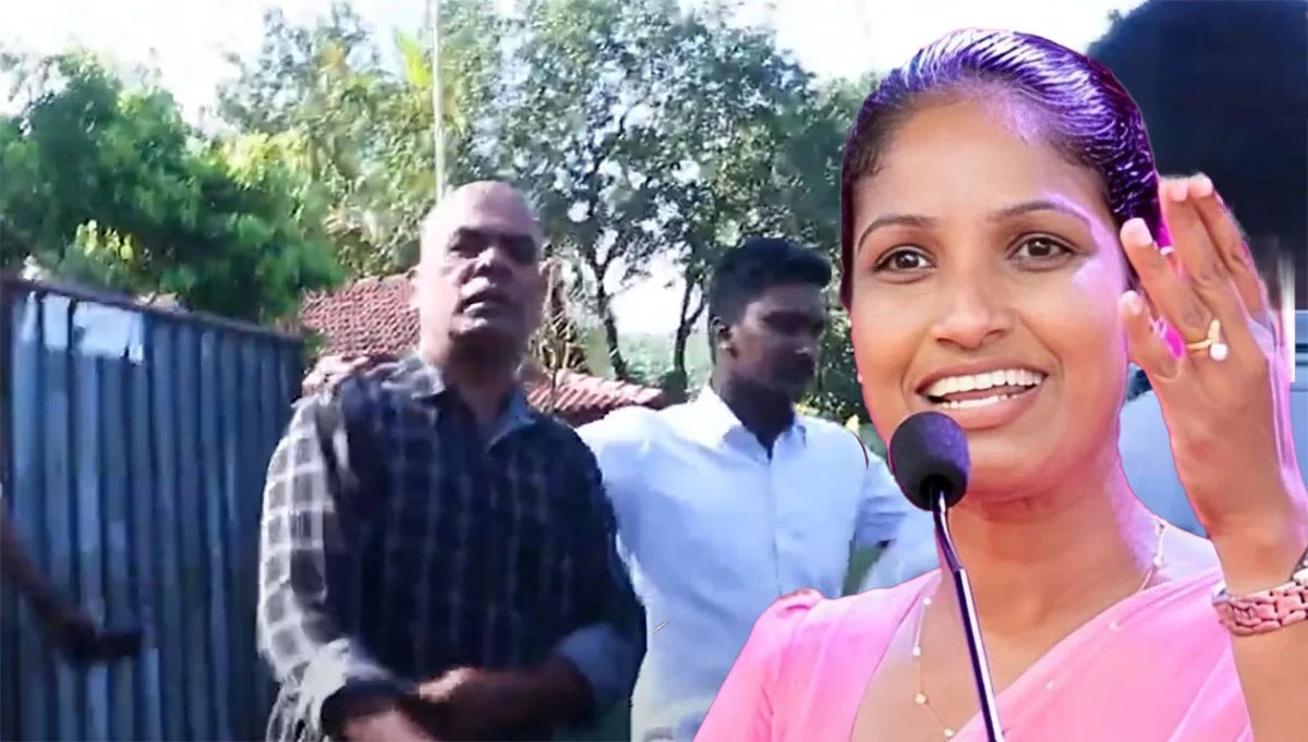 NPPயின் நிலாந்தி கோட்டஹச்சியுடன் அறைக்கு சென்றதாக பதிவிட்ட, மொட்டு கட்சி ரவீந்திர ரம்முனி கைது