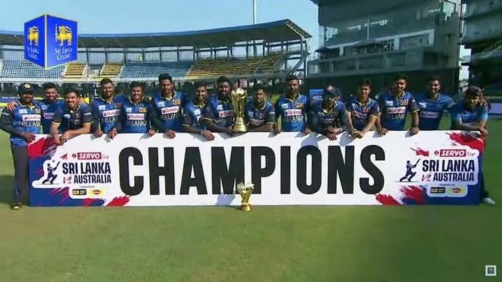 2.0 ,தொடரை கைப்பற்றி அவுஸ்திரேலியாவுக்கு அதிர்ச்சி கொடுத்த இலங்கை அணி!