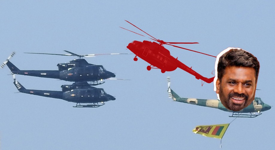 ஜனாதிபதி அனுர யாழ்ப்பாணத்திற்கு ஹெலிகாப்டரில் சென்றாரா? உண்மை என்ன?