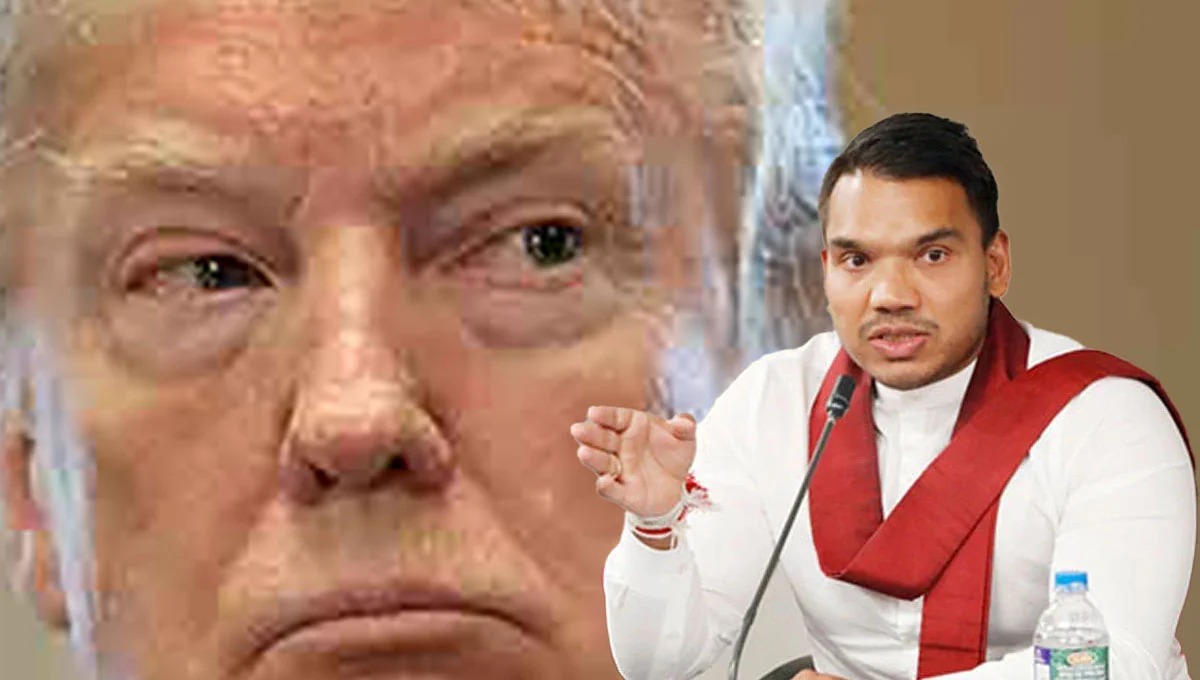 டிரம்புடன் மோதும்  நாமல் ராஜபக்ஷ