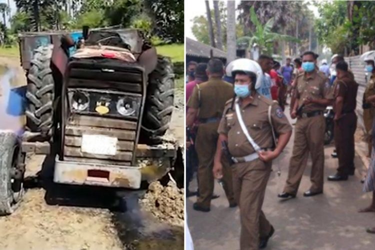 சட்டவிரோத மணல் கடத்தலில் ஈடுபட்ட டிராக்டருக்கு பொலிஸ் துப்பாக்கிச் சூடு! ஒருவர் கைது!