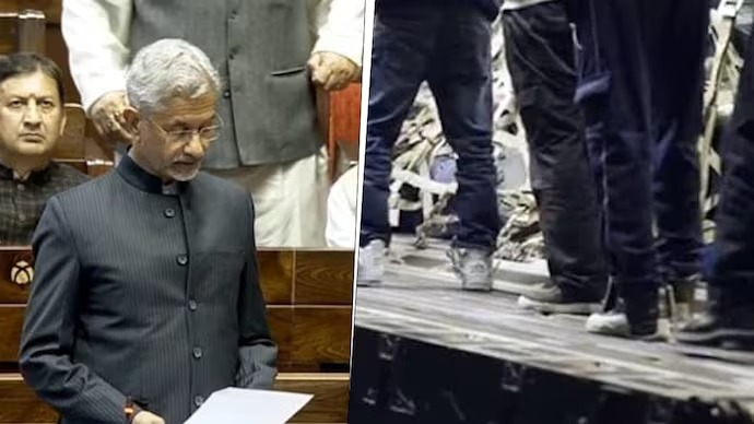 கள்ளக்குடியேறிகளாகத் தங்கி இருந்த இந்தியர்களுக்கு கை, கால்களில் விலங்கு பூட்டப்பட்ட விவகாரம்: ஜெய்சங்கர் விளக்கம்.