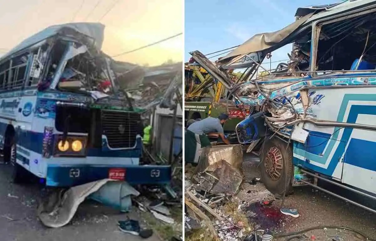 நான்கு உயிர்களைக்  காவுகொண்ட  தோரயாய பேருந்து  விபத்து – ஓட்டுநர் தொலைபேசியில் பேசிக்கொண்டு 90 வேகத்தில் சென்றார்.