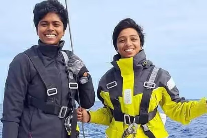 பாய்மரக் கப்பலில் உலகை வலம் வரும் கடலூர்ப் பெண்.