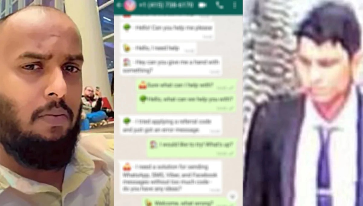 சஞ்சீவ கொலைக்கு சற்று முன்பு துப்பாக்கி ஏந்தியவருக்கும் கமாண்டோ சலிந்தவிற்கும் இடையிலான வாட்ஸ்அப் உரையாடல் இதோ.