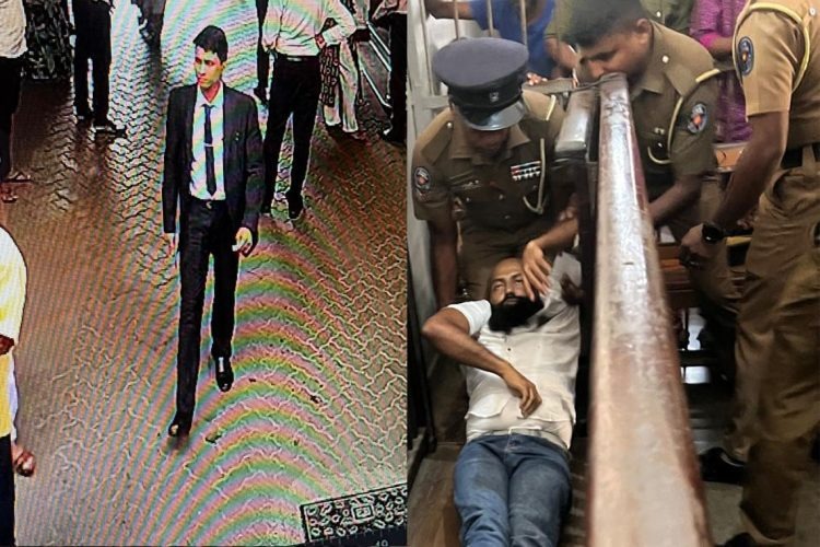 நீதிமன்ற உத்தரவு இல்லாமல் கணேமுல்ல சஞ்சீவ நீதிமன்றத்தில் ஆஜர்படுத்தப்பட்டுள்ளார்.