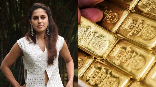 கன்னட நடிகை விமான நிலையத்தில் கைது; 14.8 கிலோ தங்கம் பறிமுதல்.