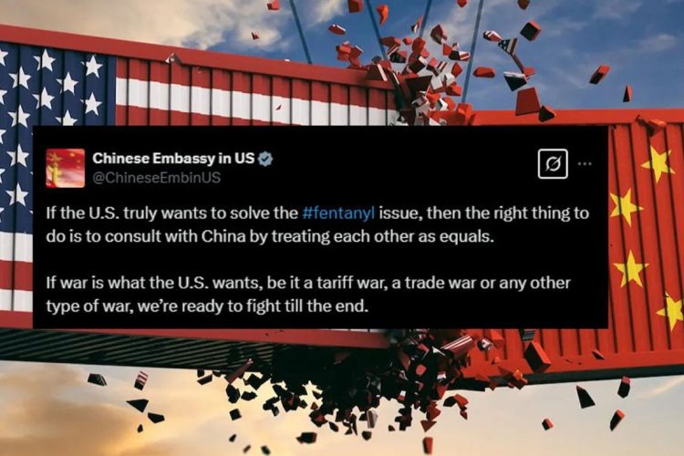 எந்த விதமான போர் வேண்டுமானாலும் சரி, சீனா தயாராக இருக்கிறது… அமெரிக்காவில் உள்ள சீன தூதரகம் ட்ரம்புக்கு அறிவிப்பு!