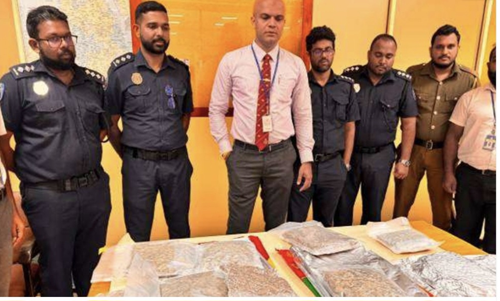 கட்டுநாயக்க விமான நிலையத்தில் பறிமுதல் செய்யப்பட்ட பல மில்லியன் ரூபா பெறுமதியான போதை பொருள்.