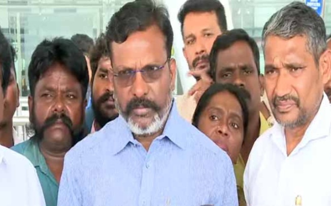 பா.ஜ.கவின் போராட்டத்தை வரவேற்பு அளிப்பதாக விடுதலை சிறுத்தைகள் கட்சித் தலைவர் தொல்.திருமாவளவன் தெரிவித்துள்ளார்.