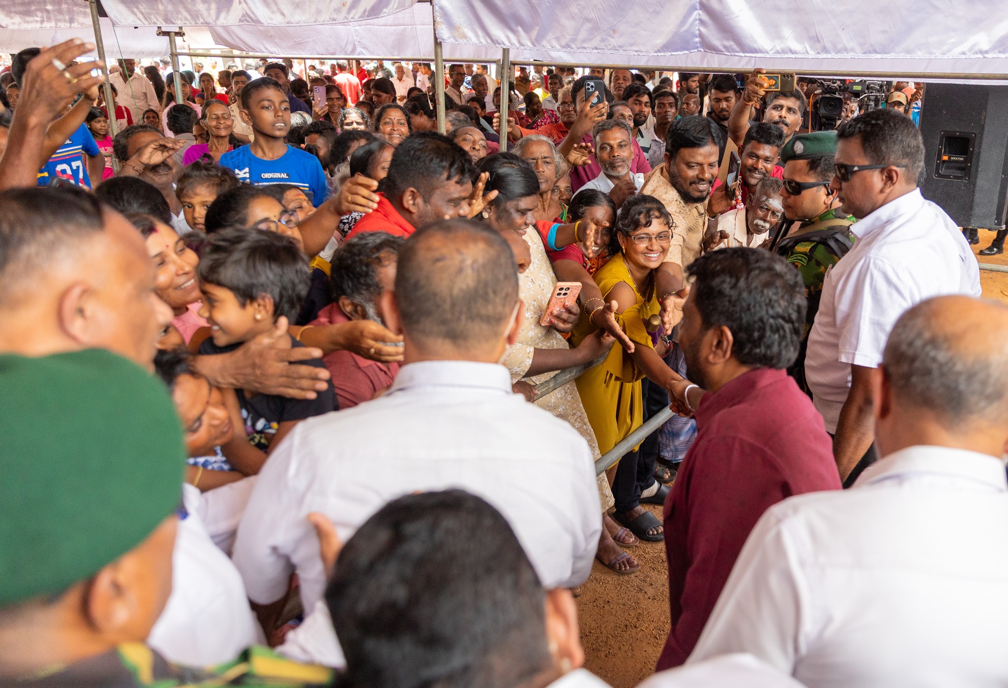 தமிழ் மக்கள் எம் மீது வைத்த நம்பிக்கையை கடுகளவேனும் சீர்குலைக்கப்போவதில்லை!  – புதுக்குடியிருப்பில் ஜனாதிபதி அநுர சத்தியம்.