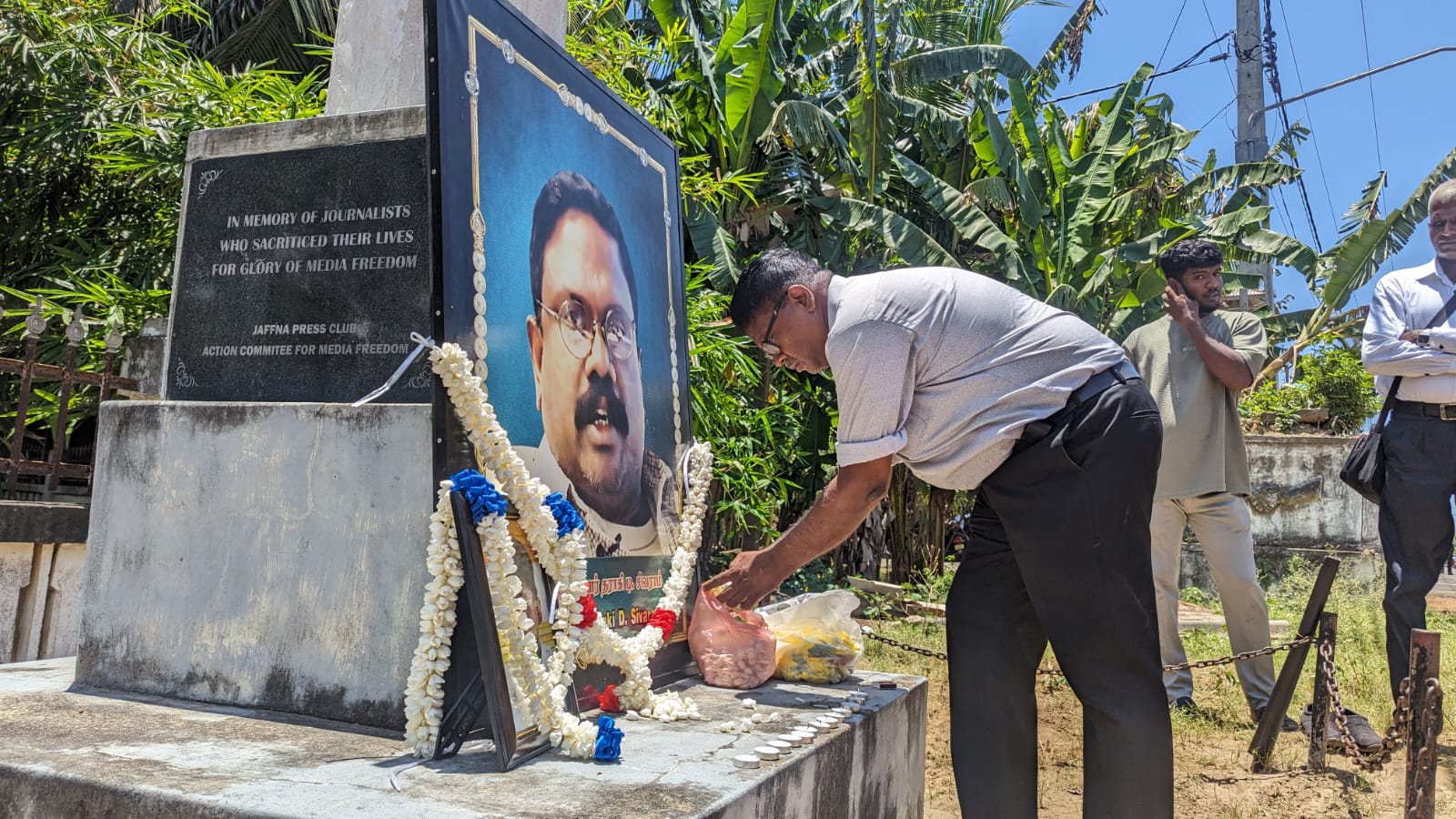 மாமனிதர் தராகி சிவராமின் 20ஆவது நினைவேந்தல் நிகழ்வு.