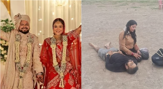 பெஹல்காமில் நடந்த பயங்கரவாத தாக்குதலில் திருமணமான 7 நாள்களில் உயிரிழந்த இந்திய கடற்படை அதிகாரி!