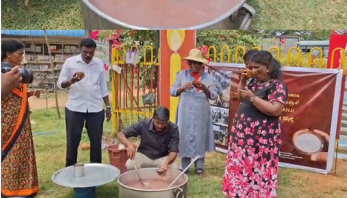 வலிந்து காணாமல் ஆக்கப்பட்டோரின் அமைப்பின் ஏற்பாட்டில் முள்ளிவாய்க்கால் கஞ்சி வழங்கிவைப்பு.