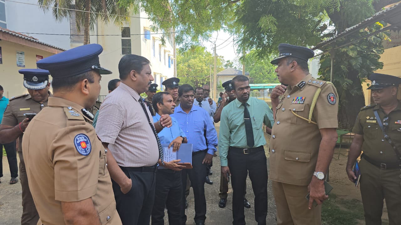 யாழ். மாவட்ட தெரிவத்தாட்சி அலுவலர் கள ஆய்வு.