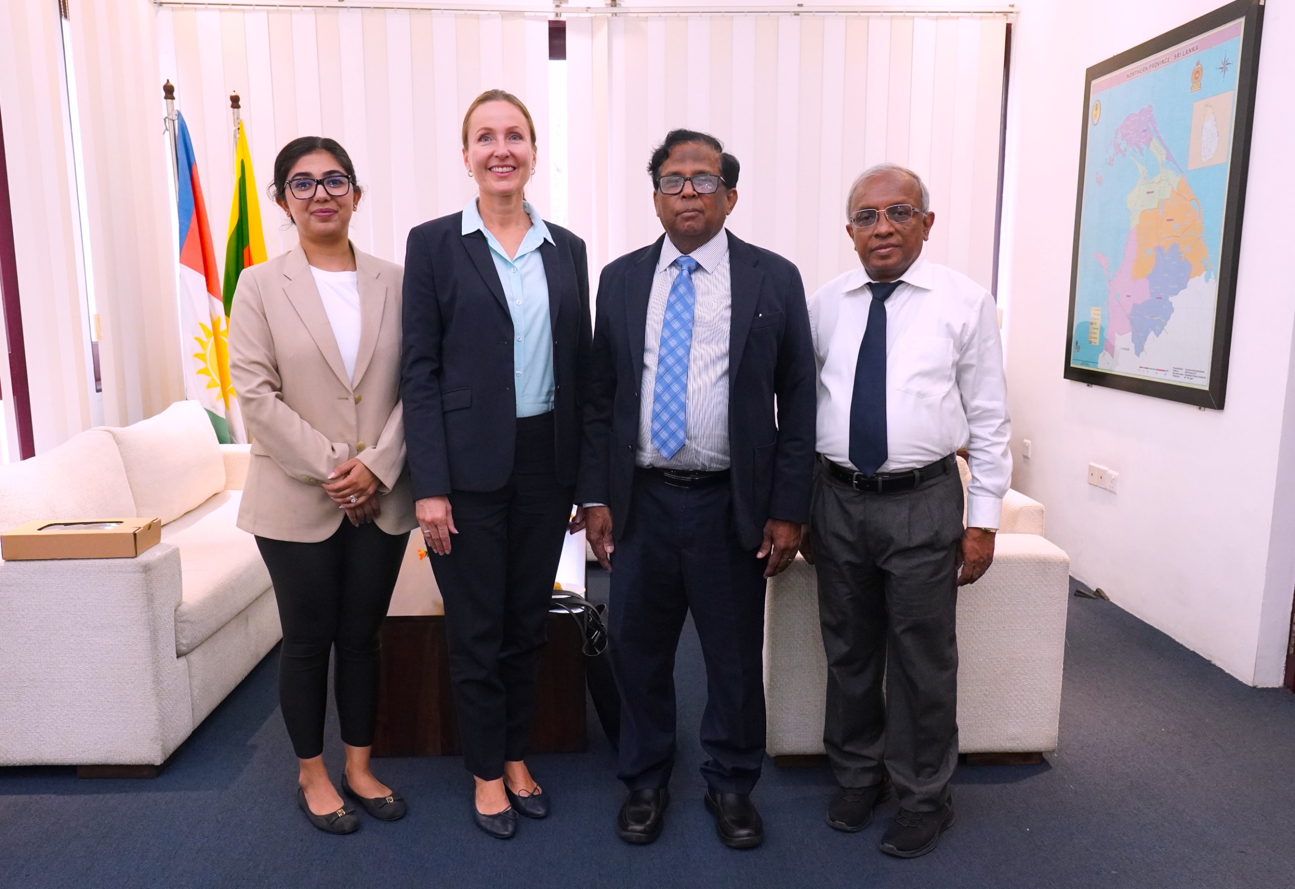 வடக்கில் காணி விடுவிப்புக்கு எதிராக தெற்கில் சிலர் இப்போதும் போர்க்கொடி  – நோர்வேயின் பிரதித் தூதுவரிடம் ஆளுநர் சுட்டிக்காட்டு.