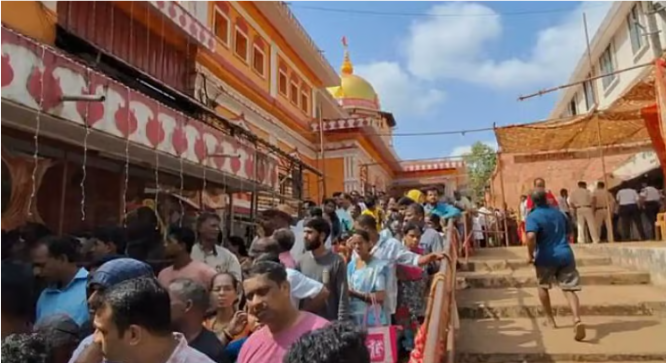 கோவாவில் கோயில் திருவிழாவில் ஏற்பட்ட கூட்ட நெரிசலில் சிக்கி 6 பேர் பலி!