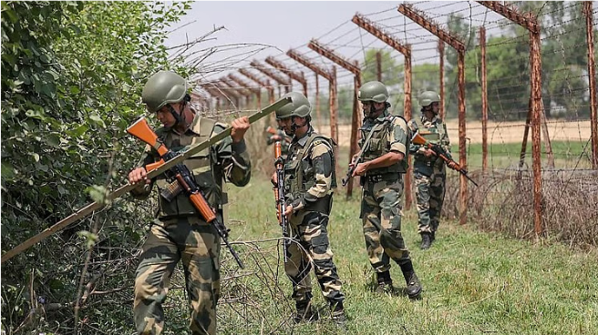 இந்திய எல்லைக்குள் ஊடுருவ முயன்ற பாகிஸ்தானியர் சுட்டுக்கொலை!