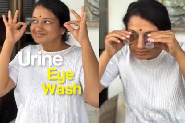 சிறுநீரால் கண்களைக் கழுவிய இன்ஸ்டா பிரபலம்: மருத்துவ உலகம் கடும் கண்டனம்!