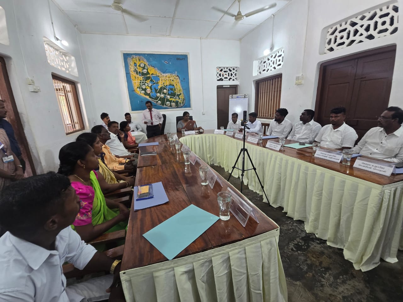 நெடுந்தீவு பிரதேச சபையின் ஆட்சி அதிகாரம் தமிழரசிடம்  – தவிசாளராக சங்கரப்பிள்ளை சத்தியவரதன் ஏகமனதாகத் தெரிவு.