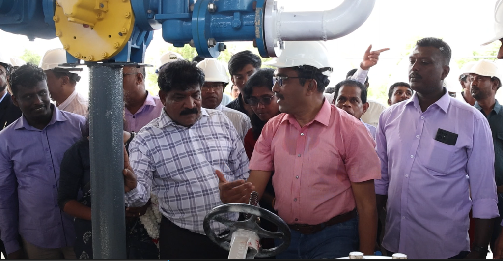 காங்கேசன்துறையில் பெற்றோலியக்  கூட்டுத்தாபனத்தின் புதிய எரிபொருள் களஞ்சியசாலை அங்குரார்ப்பண நிகழ்வு.