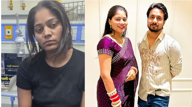 மேகாலயா தேனிலவு கொலை: கணவரை 200 அடி பள்ளத்தில் தள்ளிய மனைவி