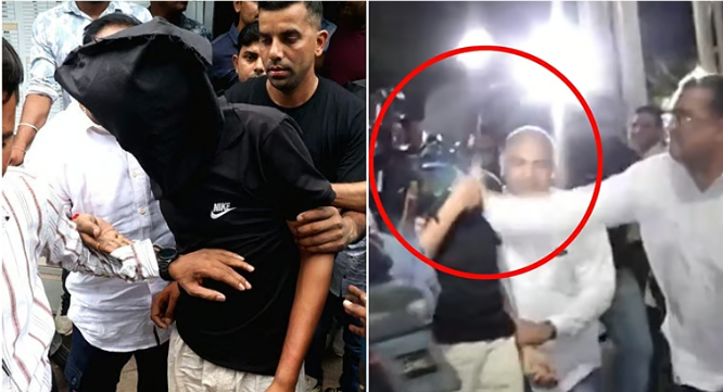 மேகாலயா கொலை வழக்கு: விமான நிலையத்தில் குற்றவாளியின் கன்னத்தில் அறைந்த பயணி – வைரலாகும் வீடியோ!