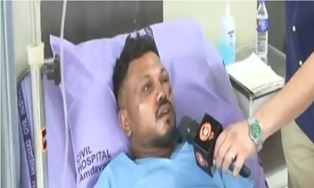 “நான் எப்படி தப்பினேன் என்று இன்னும் நம்ப முடியவில்லை!” – அகமதாபாத் விமான விபத்தில் உயிர் பிழைத்தவர்!