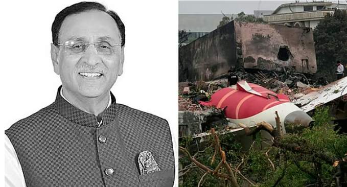 விமான விபத்தில் உயிரிழந்த குஜராத் முன்னாள் முதல்வர் விஜய் ரூபானிக்கு இன்று அரசு மரியாதையுடன் இறுதிச் சடங்கு