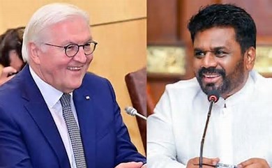 ஜனாதிபதி அனுர இன்று ஜெர்மன் ஜனாதிபதியை சந்திக்கிறார்.