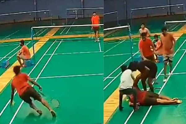 பேட்மிண்டன் விளையாடும்போது மாரடைப்பு ஏற்பட்டு 25 வயது இளைஞர் மரணம்!