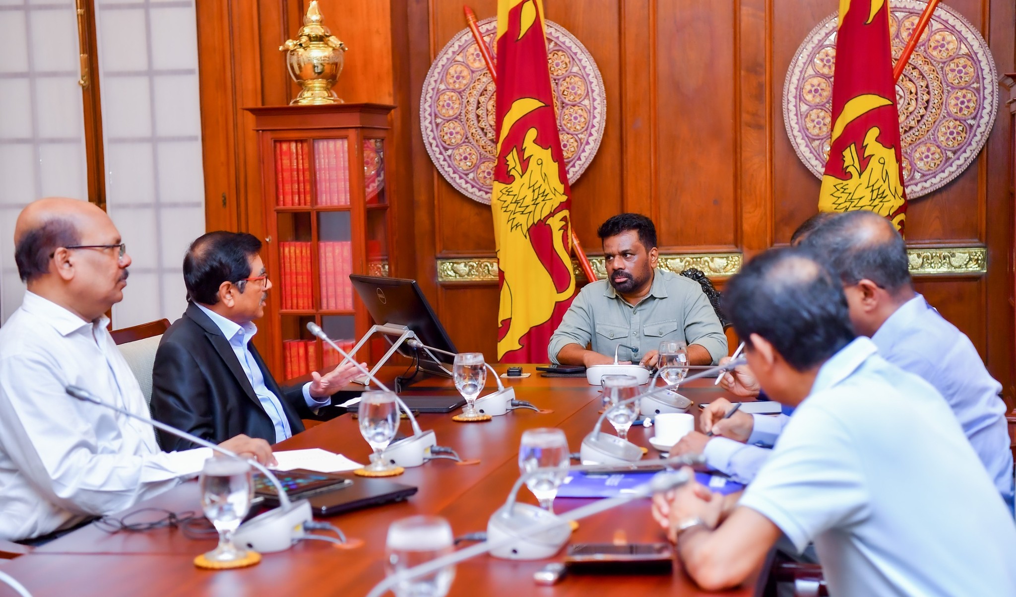 அமெரிக்கத் தீர்வை வரிக் கொள்கை குறித்த ஜனாதிபதி தலைமையில் கலந்துரையாடல்!