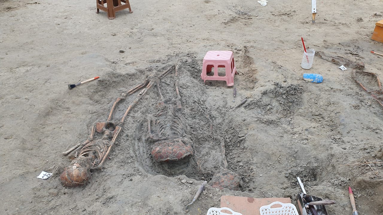 செம்மணி மனிதப் புதைகுழியில் இன்று மட்டும் 8 எலும்புக்கூடுகள் அடையாளம்! – குழந்தைகள் அருந்தும் பால் போச்சி ஒன்றும் கண்டுபிடிப்பு.