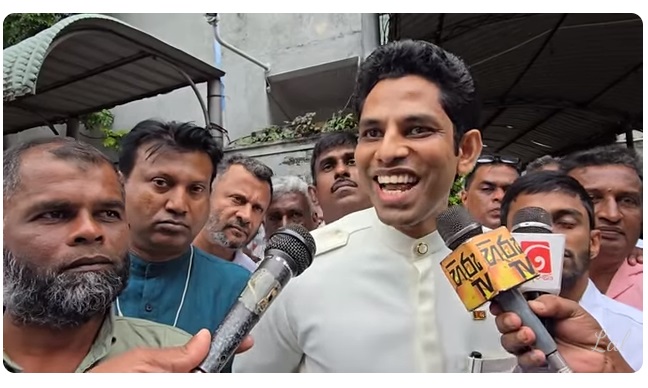 எனது தந்தை நிச்சயம் வருவார்! வரலாறு அவரை விடுவிக்கும்!! – ராஜிதவின் மகன் தெரிவிப்பு.