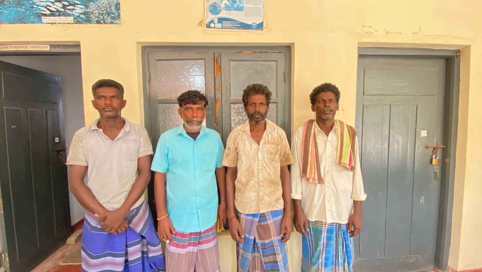 தலைமன்னார் கடற்பரப்பில் கைதான 4 இந்திய மீனவர்களும் விளக்கமறியலில்..