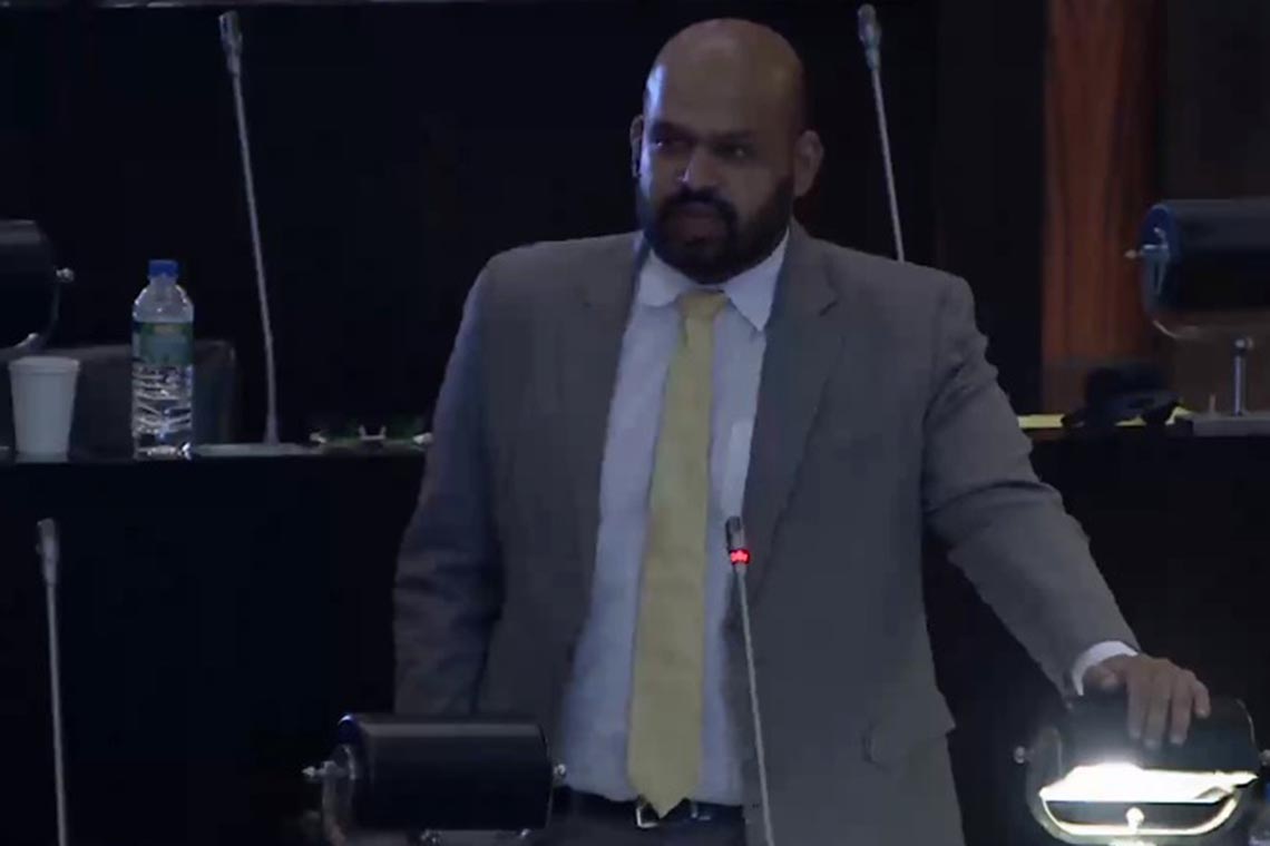 நாங்கள் ஜனநாயக வழியில் தீர்வு காண முயல்கின்றோம்  – நாடாளுமன்றில் சாணக்கியன் எம்.பி. தெரிவிப்பு.