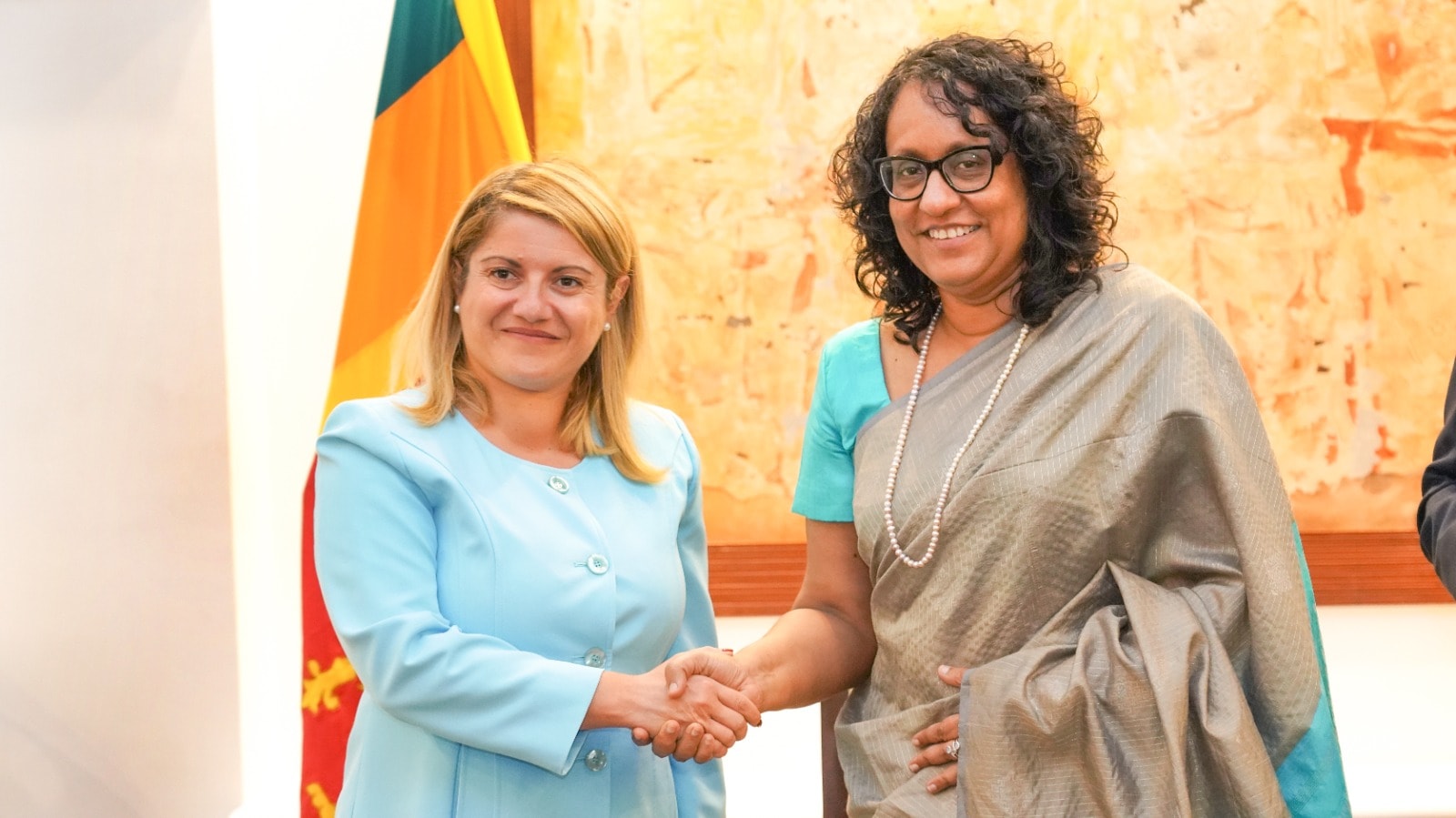 சர்வதேச மன்றங்களில் இலங்கைக்கு இத்தாலி ஆதரவு  – ஹரிணியுடனான சந்திப்பில் மரியா திரிபோடி தெரிவிப்பு.