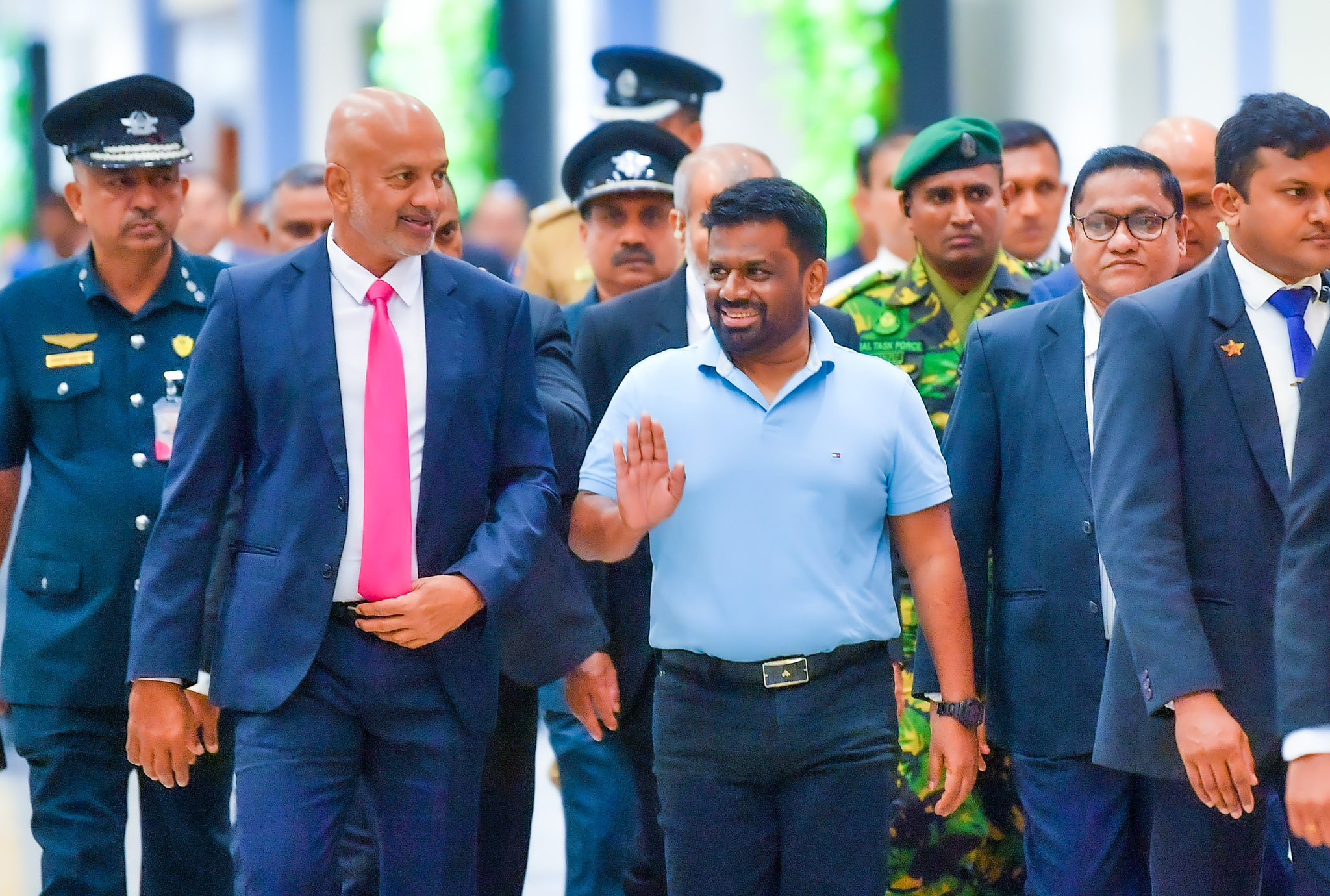 அமெரிக்கா பயணமானார் ஜனாதிபதி.